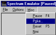 WSpecEm screen 1