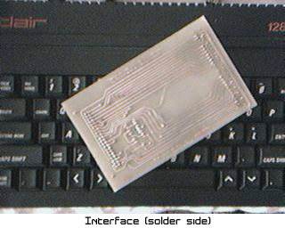 External interface -  solder side