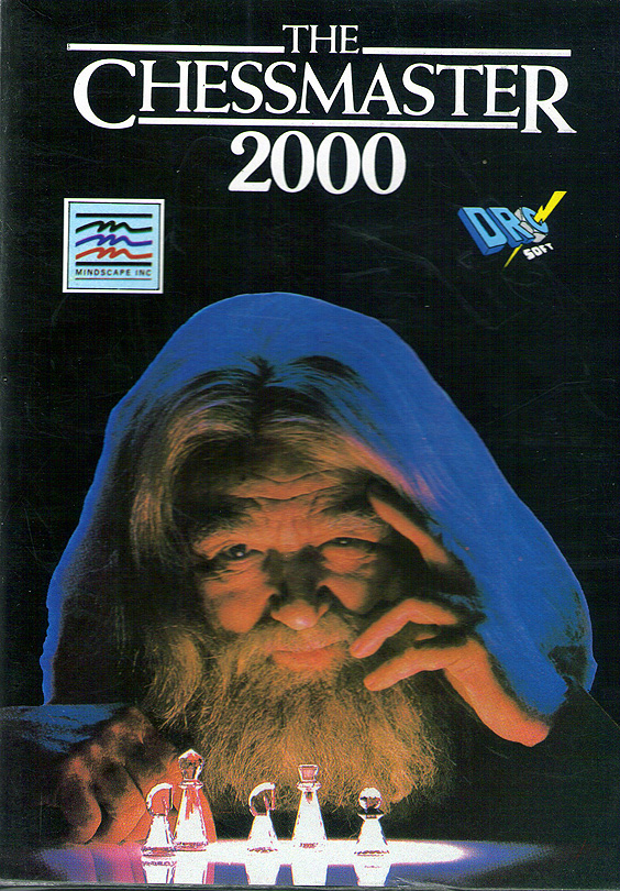 IBM The Chessmaster 2000 5.25 Floppy PC Computer Game Box Manual