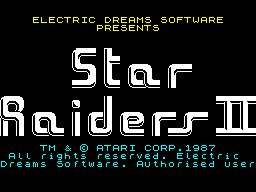 Star Raiders II